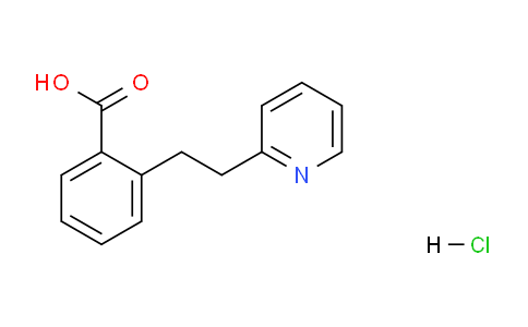 CAS No. 1185303-94-9, 2-(2-(Pyridin-2-yl)ethyl)benzoic acid hydrochloride