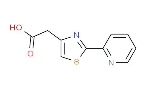 CAS No. 34272-68-9, 2-(2-(Pyridin-2-yl)thiazol-4-yl)acetic acid