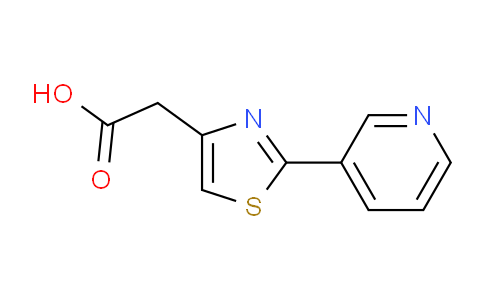 CAS No. 31112-90-0, 2-(2-(Pyridin-3-yl)thiazol-4-yl)acetic acid