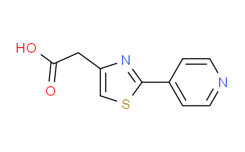 CAS No. 31112-92-2, 2-(2-(Pyridin-4-yl)thiazol-4-yl)acetic acid