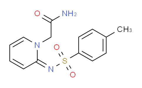 CAS No. 856856-72-9, 2-(2-(Tosylimino)pyridin-1(2H)-yl)acetamide