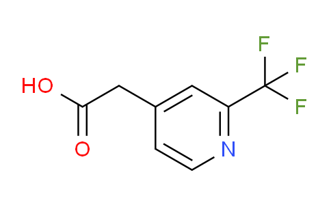 CAS No. 1008737-00-5, 2-(2-(Trifluoromethyl)pyridin-4-yl)acetic acid