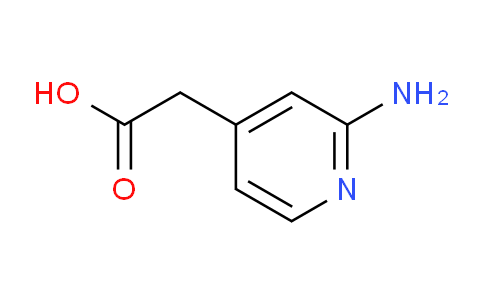 CAS No. 887580-47-4, 2-(2-Aminopyridin-4-yl)acetic acid