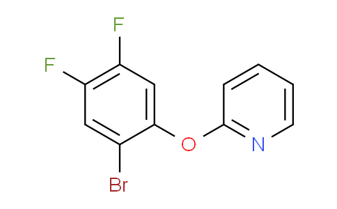 CAS No. 870062-92-3, 2-(2-Bromo-4,5-difluorophenoxy)pyridine