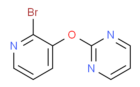 CAS No. 1146080-79-6, 2-(2-Bromo-pyridin-3-yloxy)-pyrimidine