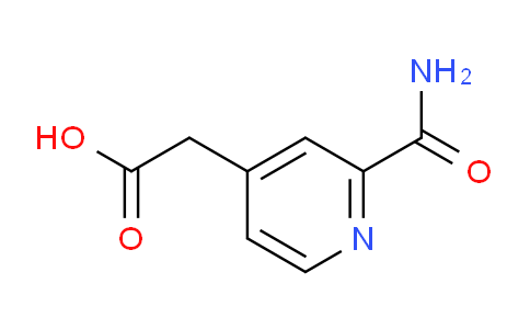 CAS No. 1082041-32-4, 2-(2-Carbamoylpyridin-4-yl)acetic acid