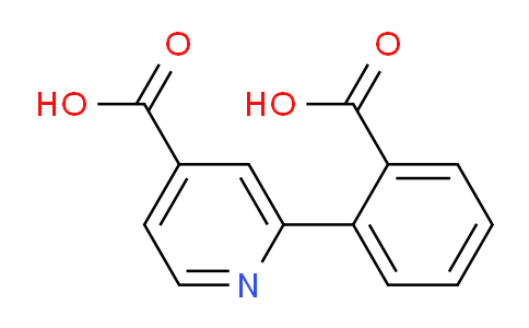 CAS No. 1263377-16-7, 2-(2-Carboxyphenyl)isonicotinic acid