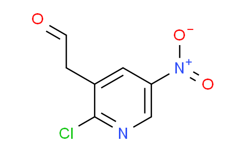 CAS No. 1256264-86-4, 2-(2-Chloro-5-nitropyridin-3-yl)acetaldehyde