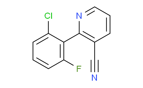 DY653775 | 1213704-91-6 | 2-(2-Chloro-6-fluorophenyl)nicotinonitrile