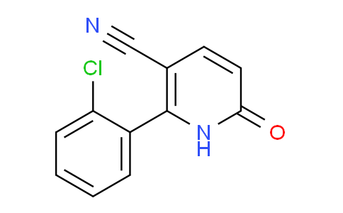 CAS No. 1707727-68-1, 2-(2-Chlorophenyl)-6-oxo-1,6-dihydropyridine-3-carbonitrile