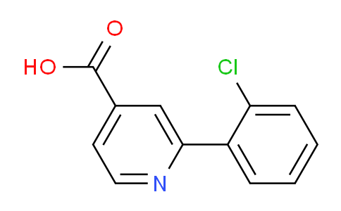 CAS No. 1225547-10-3, 2-(2-Chlorophenyl)isonicotinic acid