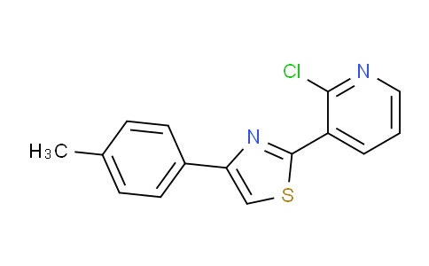 MC653784 | 1431729-09-7 | 2-(2-Chloropyridin-3-yl)-4-(p-tolyl)thiazole