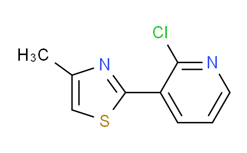 CAS No. 1431729-77-9, 2-(2-Chloropyridin-3-yl)-4-methylthiazole