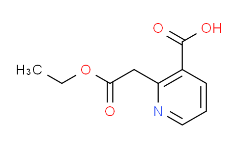 CAS No. 35969-51-8, 2-(2-Ethoxy-2-oxoethyl)nicotinic acid