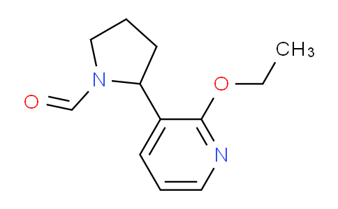 CAS No. 1352509-39-7, 2-(2-Ethoxypyridin-3-yl)pyrrolidine-1-carbaldehyde