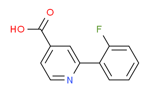 CAS No. 924645-91-0, 2-(2-Fluorophenyl)isonicotinic acid