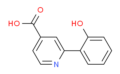 CAS No. 1258626-16-2, 2-(2-Hydroxyphenyl)isonicotinic acid