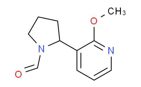 CAS No. 1352537-46-2, 2-(2-Methoxypyridin-3-yl)pyrrolidine-1-carbaldehyde