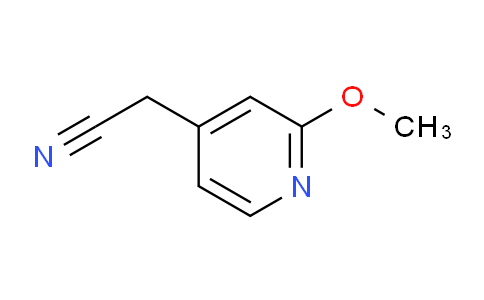 CAS No. 764708-18-1, 2-(2-Methoxypyridin-4-yl)acetonitrile