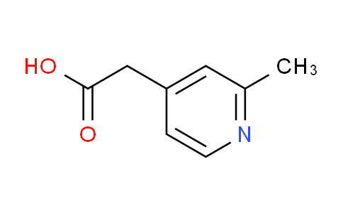 CAS No. 147028-79-3, 2-(2-Methylpyridin-4-yl)acetic acid