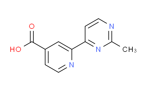 CAS No. 956723-01-6, 2-(2-Methylpyrimidin-4-yl)isonicotinic acid