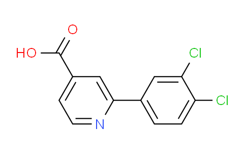 CAS No. 1261912-13-3, 2-(3,4-Dichlorophenyl)isonicotinic acid