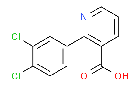 CAS No. 1261945-25-8, 2-(3,4-Dichlorophenyl)nicotinic acid