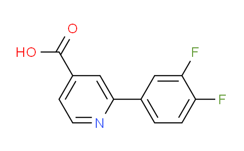 CAS No. 1225511-01-2, 2-(3,4-Difluorophenyl)isonicotinic acid