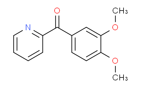 CAS No. 27693-42-1, 2-(3,4-Dimethoxybenzoyl)pyridine