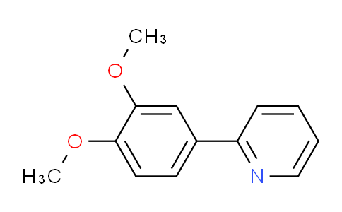 CAS No. 79445-44-6, 2-(3,4-Dimethoxyphenyl)pyridine