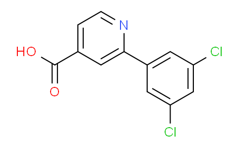 CAS No. 1261996-13-7, 2-(3,5-Dichlorophenyl)isonicotinic acid