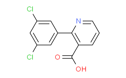 CAS No. 1261960-20-6, 2-(3,5-Dichlorophenyl)nicotinic acid