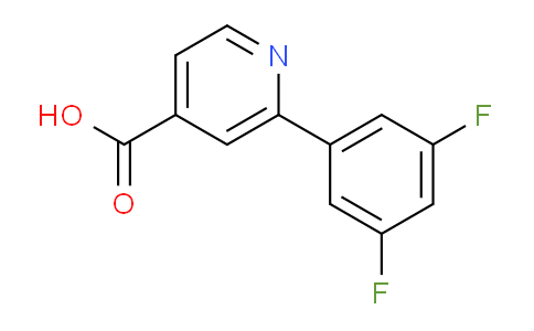 CAS No. 1225477-70-2, 2-(3,5-Difluorophenyl)isonicotinic acid