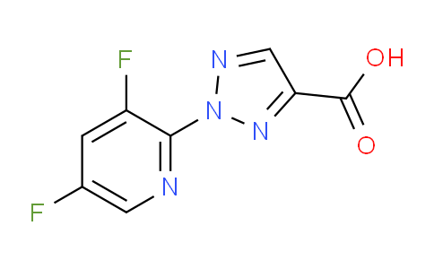 CAS No. 1431729-98-4, 2-(3,5-Difluoropyridin-2-yl)-2H-1,2,3-triazole-4-carboxylic acid