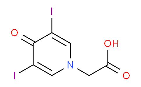 CAS No. 101-29-1, 2-(3,5-Diiodo-4-oxopyridin-1(4H)-yl)acetic acid