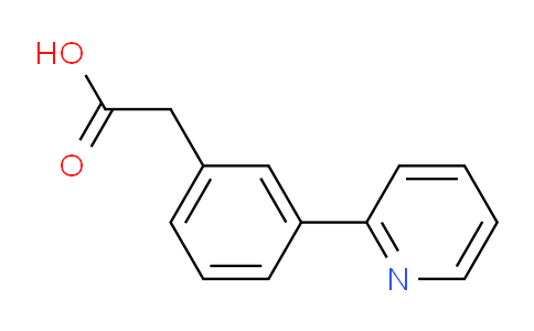 CAS No. 51061-68-8, 2-(3-(Pyridin-2-yl)phenyl)acetic acid