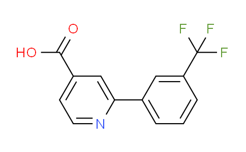 CAS No. 1226291-45-7, 2-(3-(Trifluoromethyl)phenyl)isonicotinic acid