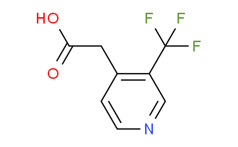 CAS No. 1227588-74-0, 2-(3-(Trifluoromethyl)pyridin-4-yl)acetic acid