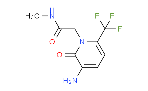 CAS No. 1443288-97-8, 2-(3-Amino-2-oxo-6-(trifluoromethyl)pyridin-1(2H)-yl)-N-methylacetamide