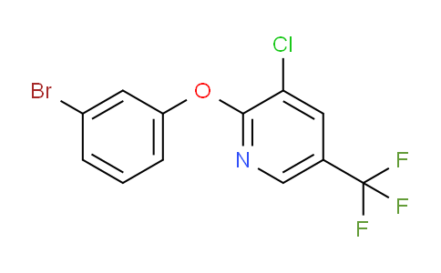 CAS No. 1041591-08-5, 2-(3-Bromophenoxy)-3-chloro-5-(trifluoromethyl)pyridine