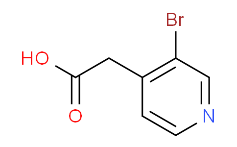 CAS No. 1227592-44-0, 2-(3-Bromopyridin-4-yl)acetic acid