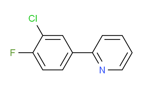 CAS No. 904325-79-7, 2-(3-Chloro-4-fluorophenyl)pyridine