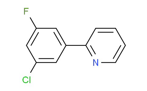 CAS No. 1379364-97-2, 2-(3-Chloro-5-fluorophenyl)pyridine