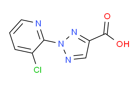 CAS No. 1431728-93-6, 2-(3-Chloropyridin-2-yl)-2H-1,2,3-triazole-4-carboxylic acid