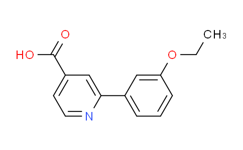 CAS No. 1262005-38-8, 2-(3-Ethoxyphenyl)isonicotinic acid