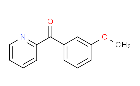 CAS No. 55030-49-4, 2-(3-Methoxybenzoyl)pyridine