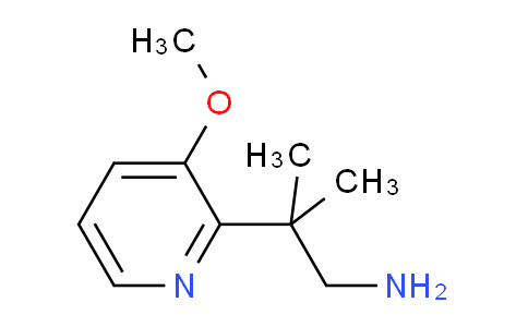 CAS No. 1439902-21-2, 2-(3-Methoxypyridin-2-yl)-2-methylpropan-1-amine