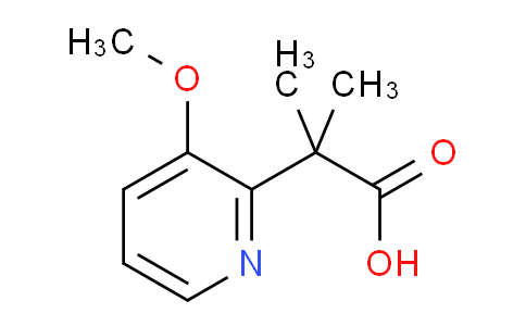 CAS No. 1439902-52-9, 2-(3-Methoxypyridin-2-yl)-2-methylpropanoic acid