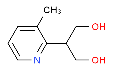 CAS No. 127676-17-9, 2-(3-Methylpyridin-2-yl)propane-1,3-diol
