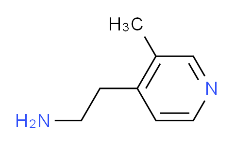 CAS No. 910399-93-8, 2-(3-Methylpyridin-4-yl)ethanamine
